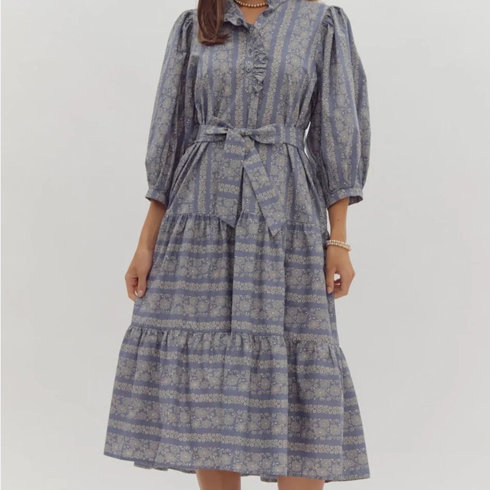 Autumn Brunch Midi Dress